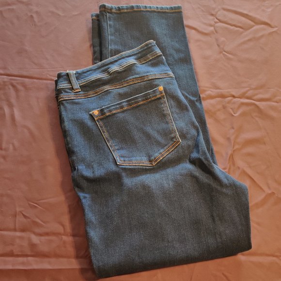 Inc Straight Leg Slim Tech Denim, Size 20 - Picture 4 of 6